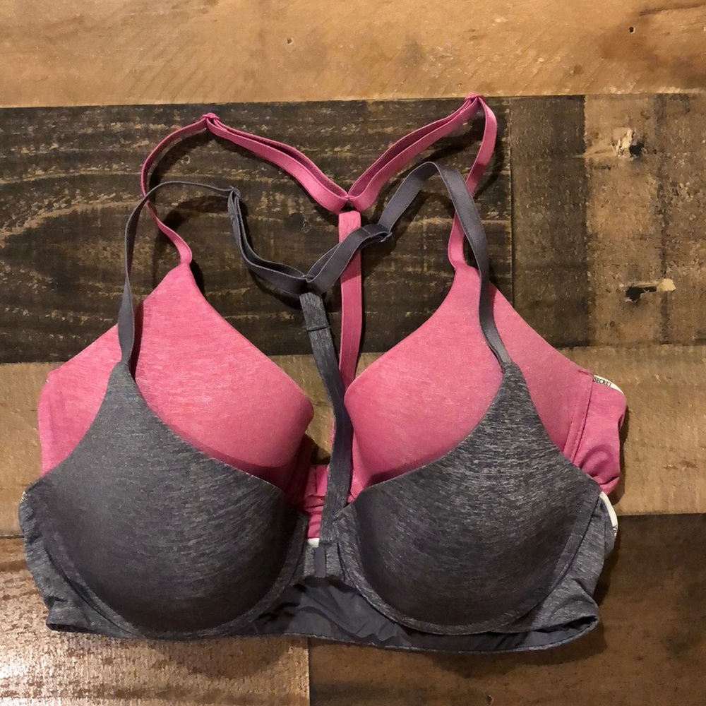 Victoria’s Secret T back t shirt bras size 34 C